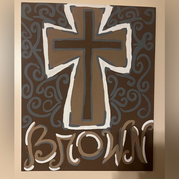 Hand Crafted Other - cross painting